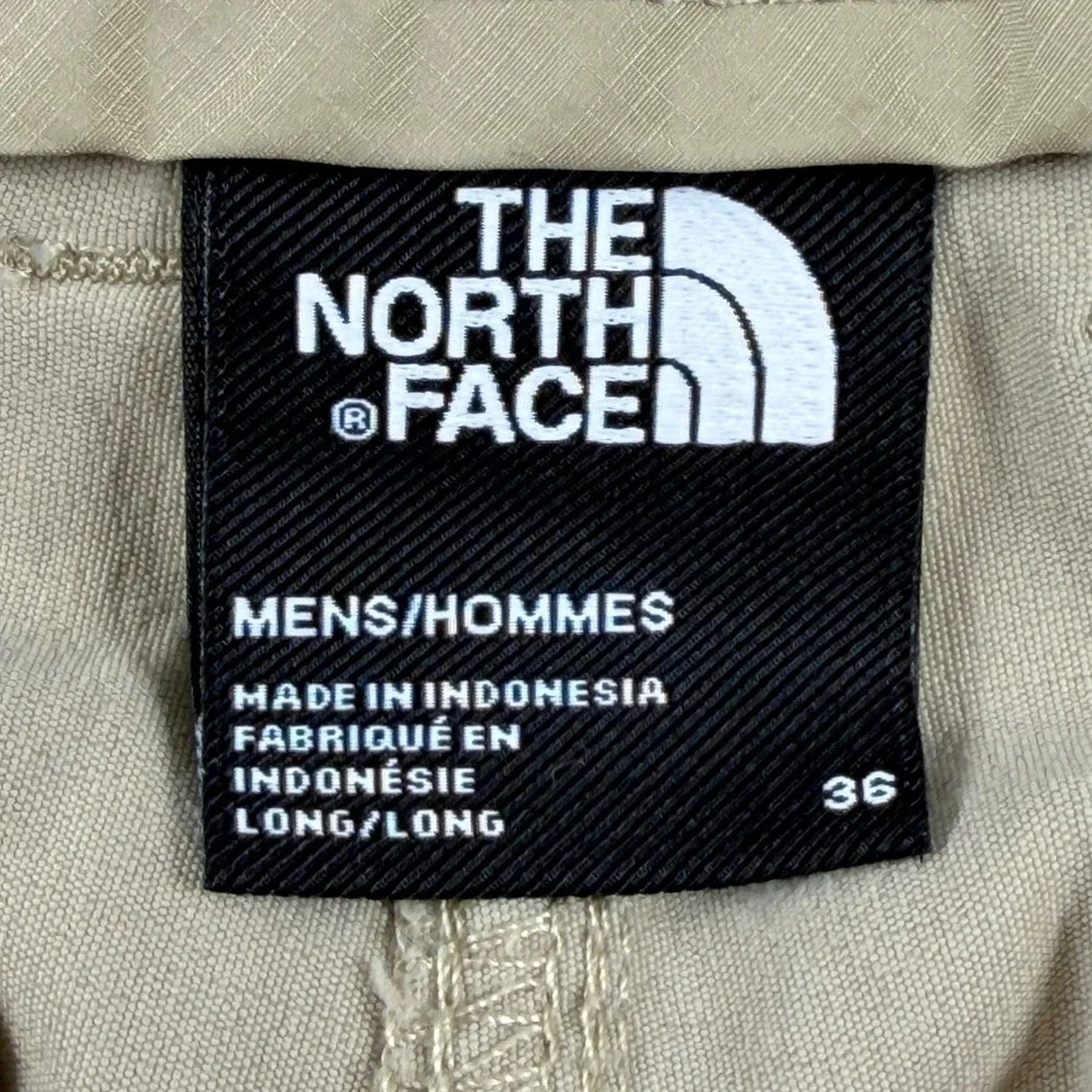 The North Face Motion Pants Mens 36x33 Long Tan Khaki Nylon Blend NF0A7QI2
